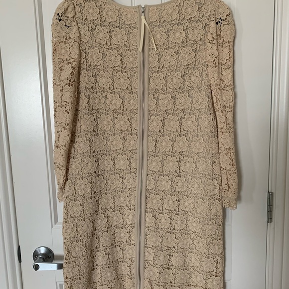 Beautiful linen  lace dress. - Picture 2 of 2